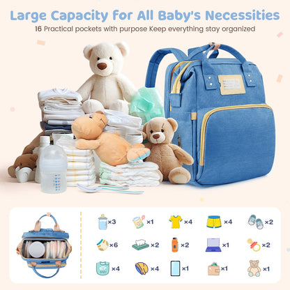 Large Capacity Diaper Bag Backpack